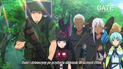 Gate Jieitai Kanochi nite, Kaku Tatakaeri 1 - Sezon 1 - Odcinek 18 - Magiczne miasto Rondel [1080p] Napisy PL 1080p