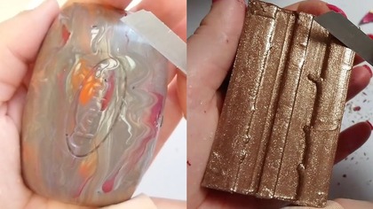 Soap Carving ASMR Relaxing Sounds no talking Satisfying ASMR Video