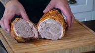 Nadziewany boczek z chrupiącą skórką / Oddaszfartucha