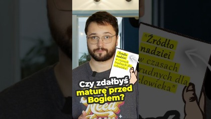 Czy zdałbyś maturę przed Bogiem? #matura #KtórędyDoNieba PREMIERA dziś o 18:00 