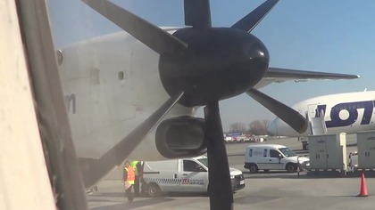 18 03 15 DHC 8 402Q Dash 8 4423 SP EQG Warszawa Kishyniow EuroLet K2