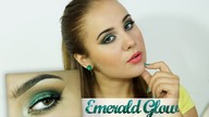 *** EMERALD GLOW *** Evening makeup tutorial | PIERRE RENE | MAKEUP GEEK | MAYBELLINE | CATRICE