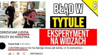 REAKCJA WIDZÓW NA BŁĄD W TYTULE