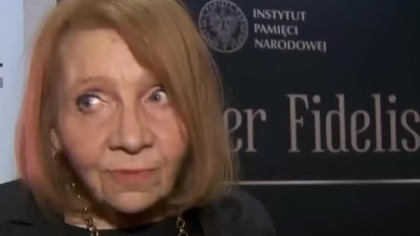 Odznaczenie Alwidy Bajor nagrodą IPN Semper Fidelis