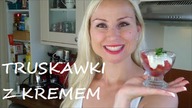Truskawki z kremem (vegan)-Fit Food
