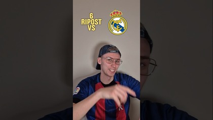 NUMER 1: BARCA GÓRĄ REAL DZIURĄ xdd #real #barca #riposty #żarty #piłkanożna