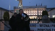 12. 10. 2017 XV Miesięcznica Kresowa przed Pałacem Prezydenckim na Krakowskim Przedmieściu