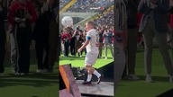PIĘKNY GEST BŁASZCZYKOWSKIEGO NA PRZYWITANIE.  KIBICE NIE ZAPOMNIELI