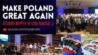 Make Poland Great Again. Studio #IPPTV w USA nadaje :) IDŹ POD PRĄD NA ŻYWO 01.10.2018
