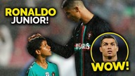 CRISTIANO RONALDO JUNIOR W AKCJI! WOW!