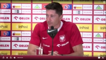 Robert Lewandowski o braku Glika, Krychowiaka i Grosickiego (12. 06. 2023)