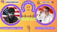 Pisarz Grzegorz Dziedzic w podcaście Świat Twoimi Oczami na kanale @OkiemPisarza