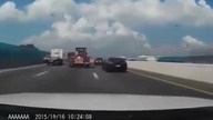 Urządzili sobie wyścigi na zatłoczonej autostradzie