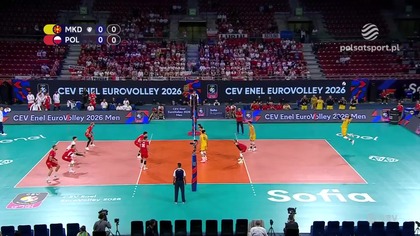 Macedonia Płn.  vs Polska Grupa B Mistrzostwa Europy 2026