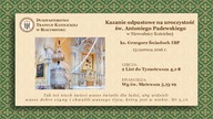 Kazanie odpustowe na uroczystość św  Antoniego   ks  Grzegorz Śniadoch IBP  Kościół Katolicki
