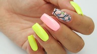 Summer nails :D /Colours by Molly
#summernails #pastelnails #neonnails