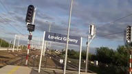 Pociąg z cysternami GATX na stacji Łowicz Główny