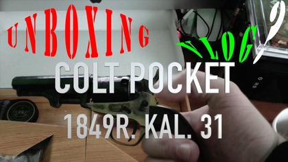 Nie Tylko ASG czyli UNBOXING COLT POCKET KAL. 31 1849R.