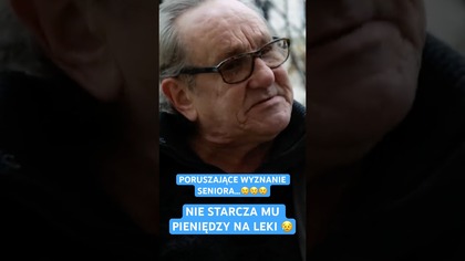 MĘŻCZYŹNIE BRAKUJE NA LEKI I JEDZENIE.  TRUDNO POWSTRZYMAĆ ŁZY... 