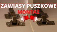 Zawiasy puszkowe jak zamontować w korpusie szafki i froncie z MDF u