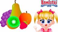 Owoce dla dzieci  Poznajemy owoce  Bajka edukacyjna dla maluchów | Kamlotki
