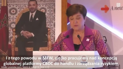 Szefowa MFW Ciężko pracujemy nad koncepcją globalnej platformy CBDC!