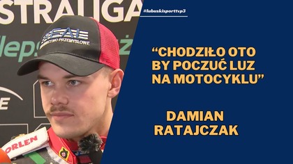 Damian Ratajczak po pierwszym treningu - 10. 03. 2025r.