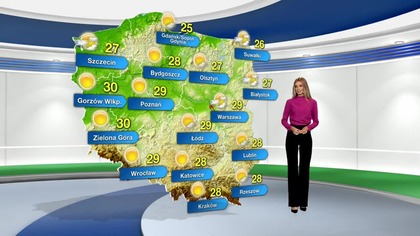 Prognoza pogody na TVN Meteo (11. 09. 2023)