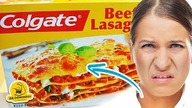 DZIWNE PRODUKTY ZNANYCH MAREK | Lasagne Colgate | Lakier do paznokci KFC
