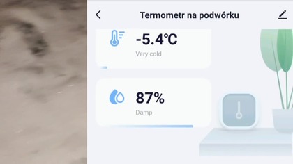 Mini pompa wody do oczka wodnego zimą.  Tanie napowietrzanie
