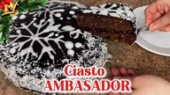 Ciasto czekoladowe AMBASADOR według przepisu mojej babciRewelacyjny na świętaZ bakaliami i dżemem