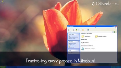 Terminating system processes in Windows!