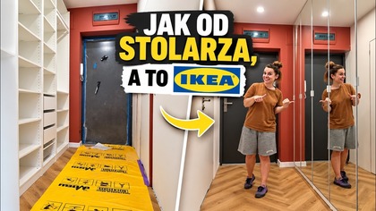 Zwykły PAX zmieniliśmy w szafę jak od stolarza! Efekt nas zaskoczył 