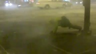 Burza śnieżna w Chicago