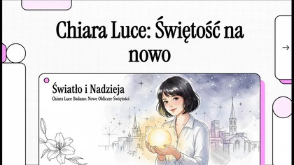 Chiara Luce Świętość na nowo
