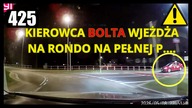 Wjazd na pełnej na rondo