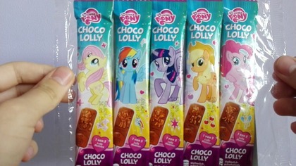 Recenzja czekoladowych lizaków My Little Pony