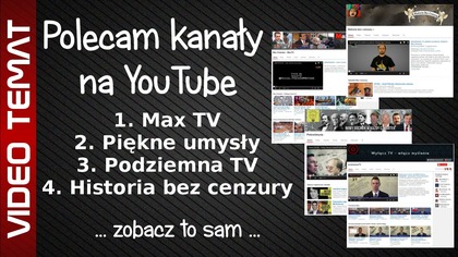 Polecam fajne kanały na YouTube
