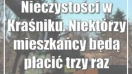 Nieczystości w Kraśniku.  Niektórzy mieszkańcy będą płacić trzy raz mniej