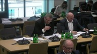 Grzegorz Braun - Baner z napisem: "Prawo i skur.....stwo"  (15.10.2020)
