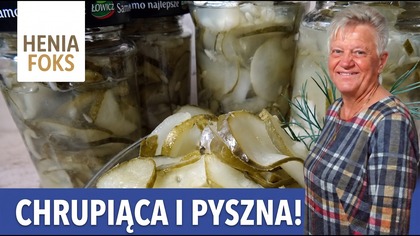 Chrupiaca Sałatka Szwedzka z ogorkow do słoikow! Pyszna i prosta, najlepszy przepis na zime