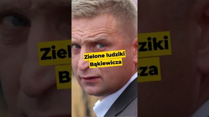 Zielone ludziki Bąkiewicza #Bąkiewicz #granica #Polska #polityka