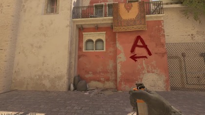 Mirage Smoke from Trash can (front) to short.