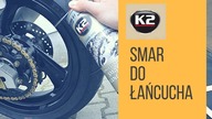 Jak smarować łańcuch motocykla - Syntetyczny smar do łańcucha K2