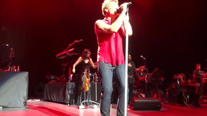 Jon Bon Jovi & KOS Im your man, Saratoga Springs 22JUL13