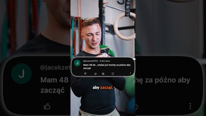 Jacek mówi, że 47 lat to za późno na formę Coooo??