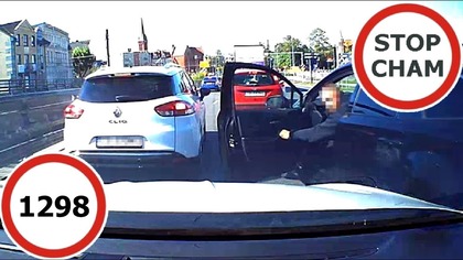 Stop Cham #1298 - Niebezpieczne i chamskie sytuacje na drogach