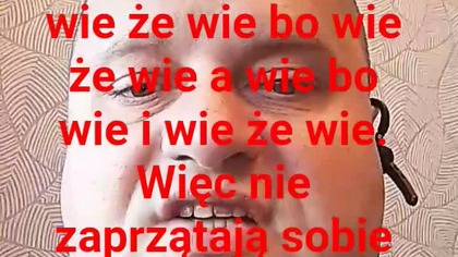 panie Krzysztofie Woźniak i tak Polacy nie pojmą