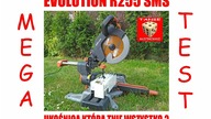 Ukośnica Evolution R255 SMS - Piła Ukosowa która tnie wszystko ? TEST Dokładności ! MITRE SAW
