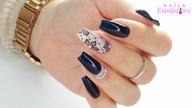 Glam nails art tutorial / Cuccio